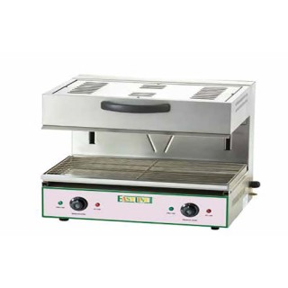 SALAMANDRE ELECTRIQUE MODELE OUVERT, PLAFOND REGLABLE, 2 ZONES DE CHAUFFE, L 800 MM RSET50 FORCAR