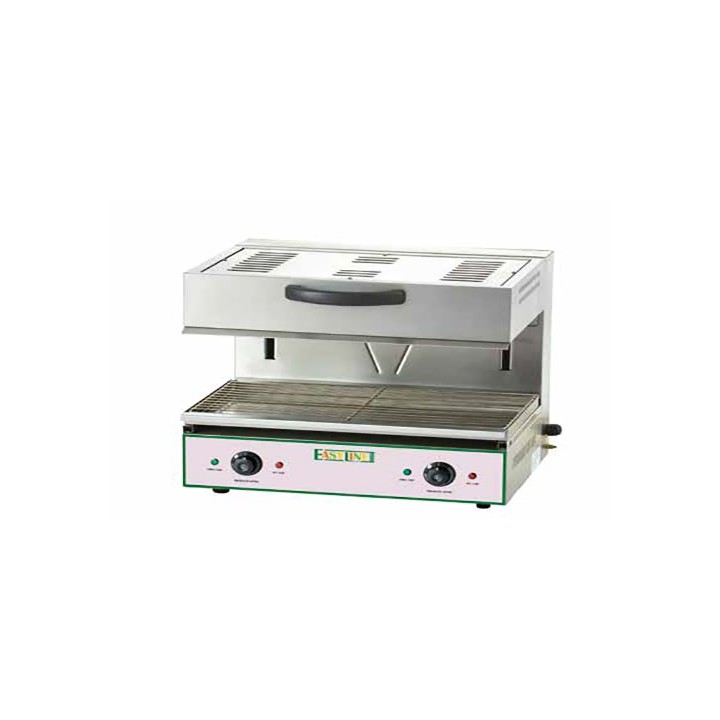 ELECTRISCHE SALAMANDER OPEN MODEL, REGELBAAR PLAFOND, 2 WARMZONES, L 800 MM RSET50 FORCAR