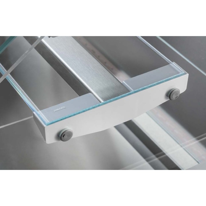 COMPTOIR VITRINE REFRIGERE VENTILE (900 MM), VITRES DROITES, L 1040 MM FM0810VD TECNODOM