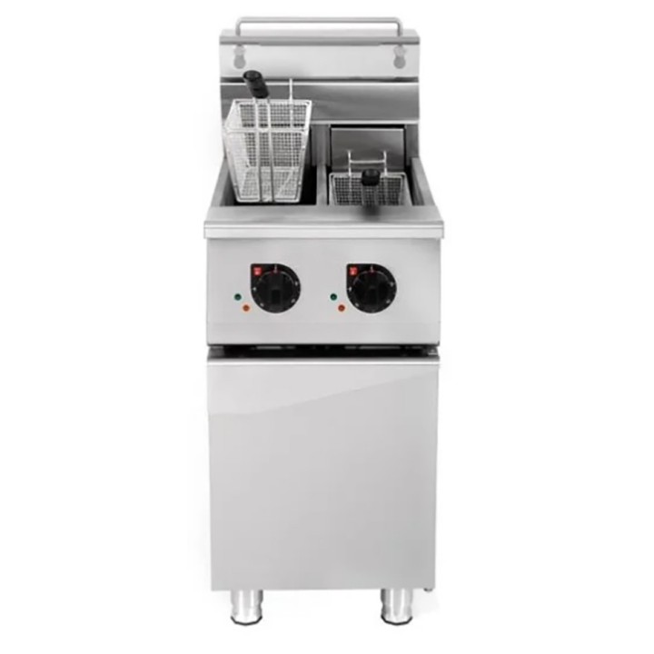 FRITEUSE HAUT RENDEMENT ELECTRIQUE, 2 x 12,5 L, PRODUCTION 45 KG/H RFHR-E02