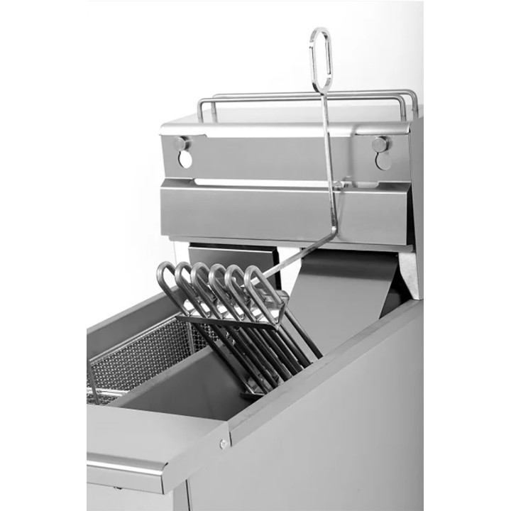 FRITEUSE HAUT RENDEMENT ELECTRIQUE, 2 x 12,5 L, PRODUCTION 45 KG/H RFHR-E02