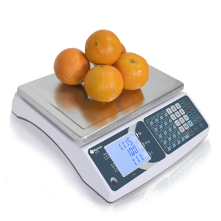 COMMERCIELE WEEGSCHAAL PRIJS/GEWICHT, TOT 30 KG, NAUWKEURIG TOT 10 GRAM IXTI030 BAXTRAN