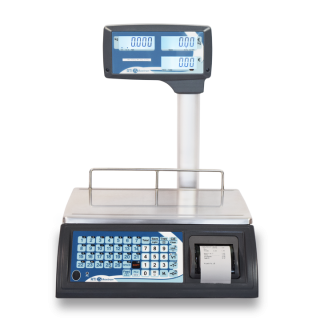 BALANCE COMMERCIALE AVEC TICKET, JUSQU'A 30 KG, DIVISION PAR 10 GRAMMES IRTI030P BAXTRAN