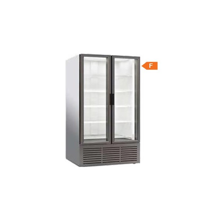 FRIGO VITRINE A BOISSONS, 2 PORTES BATTANTES, 725 L FTG072BAT ETERNA