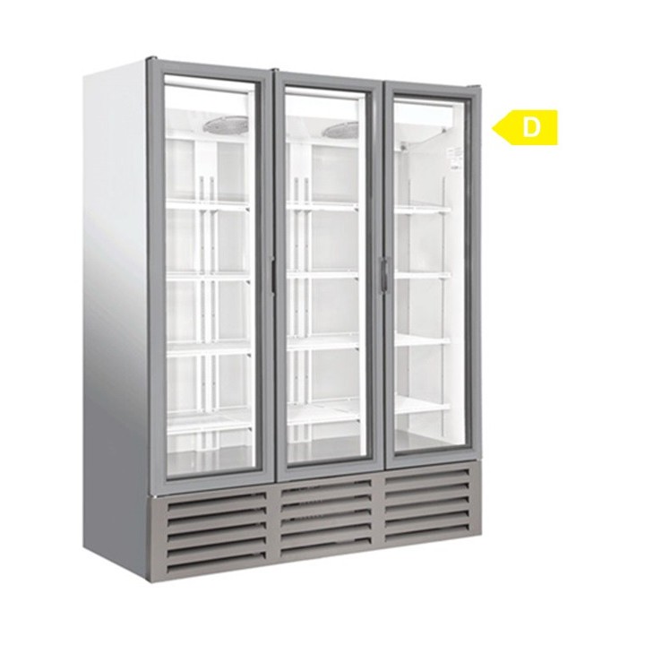 FRIGO DRANKENVITRINE BEGLAASD, 3 KLAPDEUREN, 1326 L FTG132BAT ETERNA