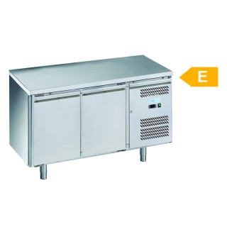 FRIGO TABLE NEGATIF - 2 PORTES - PROFONDEUR 700 MM FCH72BT FORCOLD