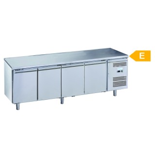 FRIGO TAFEL NEGATIEF - 4 DEUR - DIEPTE 700 MM FCH74BT FORCOLD