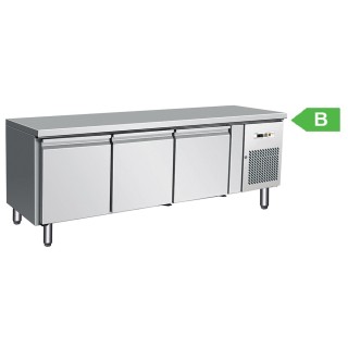 GEKOELDE ONDERBANK - 3 DEUREN, L 1795 MM FUGN3100TN FORCAR