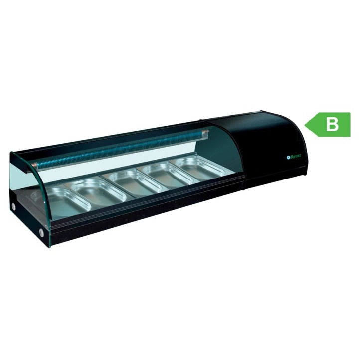 VITRINE A SUSHI 5 x GN 1/3, L 1500 MM YSUSHI-5 FORCAR