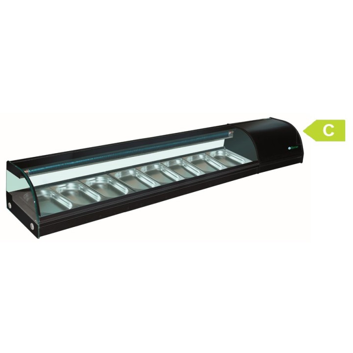 VITRINE A SUSHI 8 x GN 1/3, L 2000 MM YSUSHI-8 FORCAR