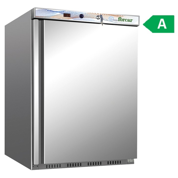 ARMOIRE DE CONGELATION INOX, 120 L FKICNX20* FORCAR