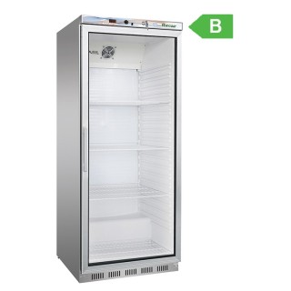 ARMOIRE FRIGORIFIQUE INOX GN 2/1 VITREE, 570 L FKICPRX60V* FORCAR