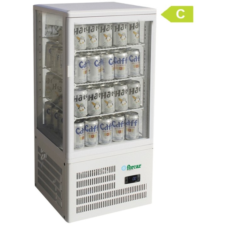 VITRINE D'EXPOSITION PANORAMIQUE 68 L FERF058 FORCAR