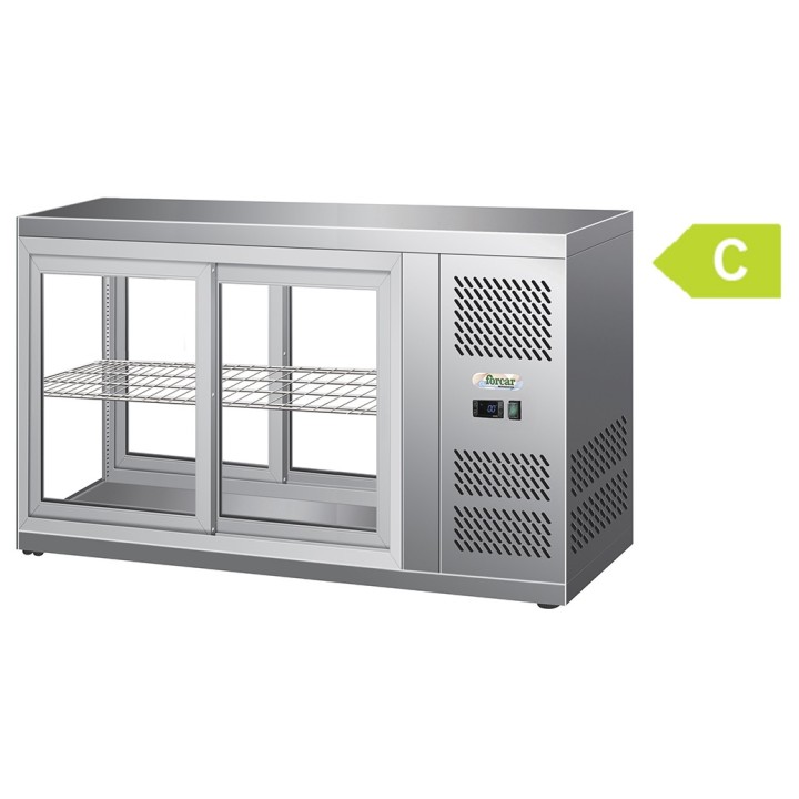 VITRINE D'EXPOSITION REFRIGEREE 150 L - SELF SERVICE FGHAV111 FORCAR