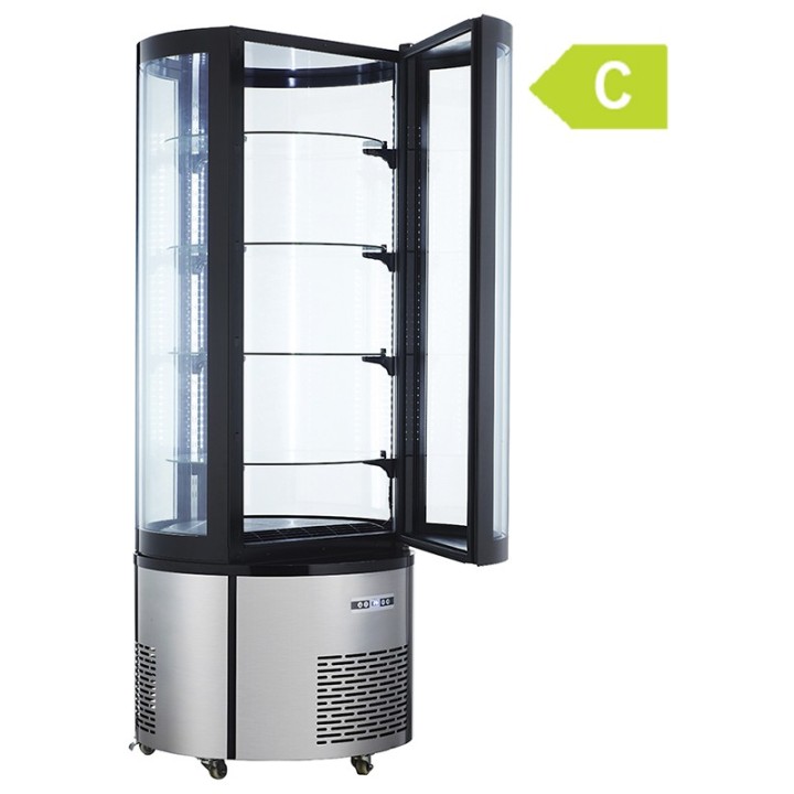 VITRINE D'EXPOSITION REFRIGEREE 400 L FARC400RC FORCAR