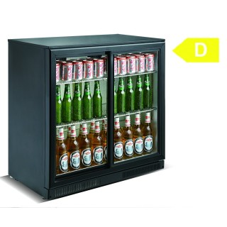 FRIGO BAR, 2 SCHUIFDEUREN, 208 L FEV250PDC* SKYRAINBOW