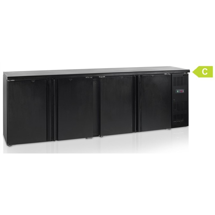 FRIGO BAR, 4 VOLLE KLAPDEUREN, 630 L FDB440 ETERNA