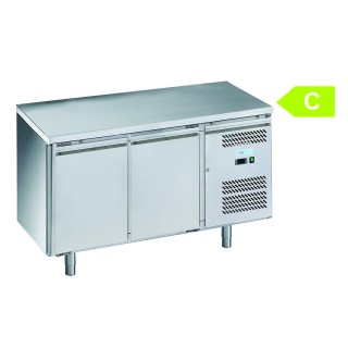 FRIGO TAFEL POSITIEF - 2 DEUR - DIEPTE 800 MM KCH82 FORCOLD