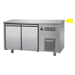 FRIGO TABLE POSITIF - 2 PORTES - PROFONDEUR 600 MM FTAB6002 TECNODOM