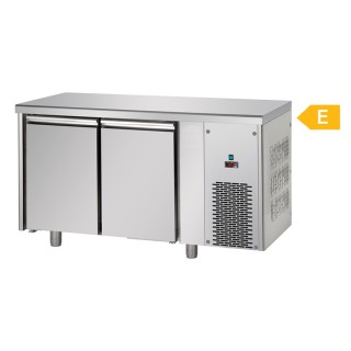 FRIGO TAFEL NEGATIEF - 2 DEUR - DIEPTE 700 MM FTAB7002BT TECNODOM