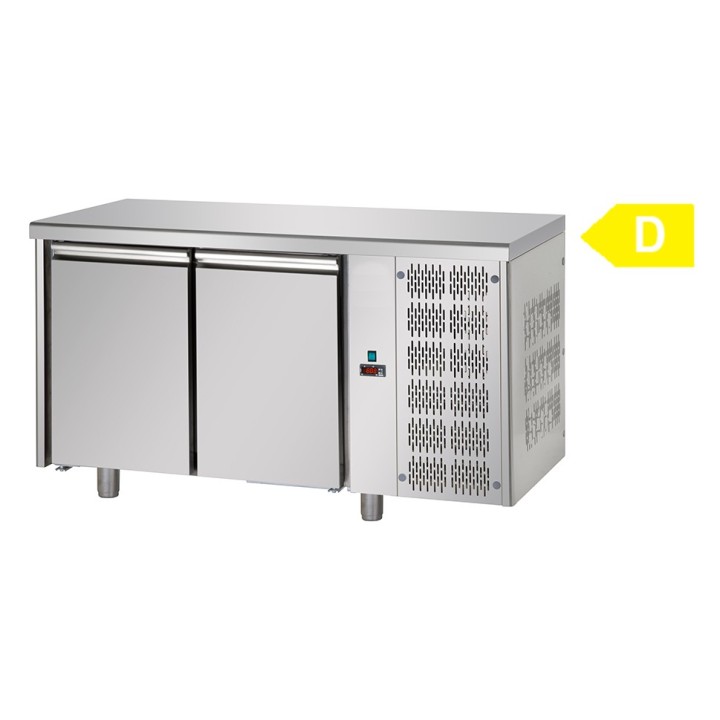 FRIGO TAFEL POSITIEF - 2 DEUR - DIEPTE 800 MM KTAB8002 TECNODOM