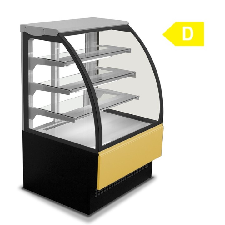 VITRINE D'EXPOSITION REFRIGEREE, L 900 MM LEVO090V TECNODOM