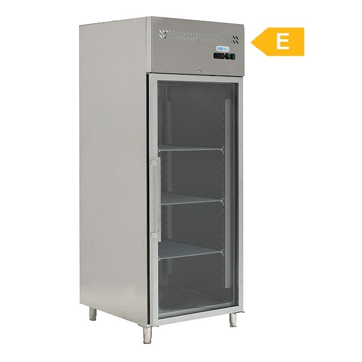 ARMOIRE CONGELATION, 1 PORTE VITREE, GN 2/1, 650 L FCH0650BTV FORCOLD