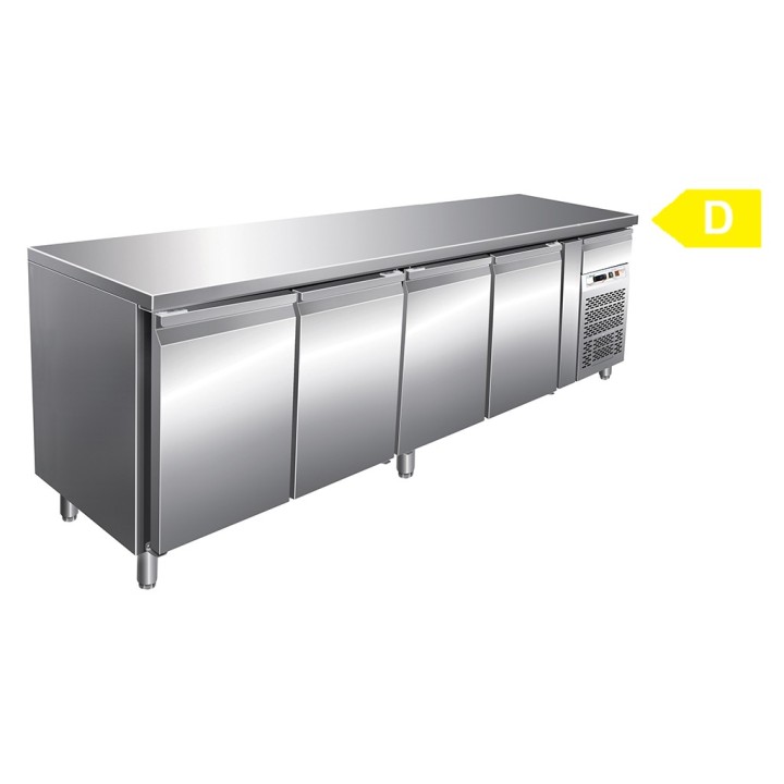 FRIGO TAFEL POSITIEF - 4 DEUR - DIEPTE 600 MM FCHP64 FORCAR