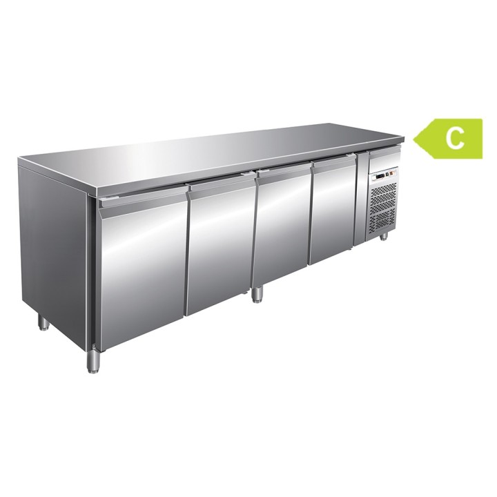 FRIGO TAFEL POSITIEF - 4 DEUR - DIEPTE 700 MM FCHP74 FORCAR