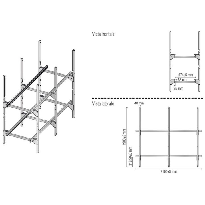 CELLULE MORTUAIRE REFRIGEREE (2 CORPS) HMFHD2TN MEDDOM