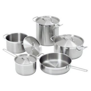 SET DE CASSEROLES, 9 PIECES IBATTERIE