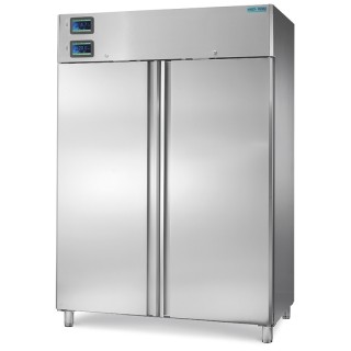 ARMOIRE MEDICAL DOUBLE TEMPERATURE, 2 PORTES, 1310 L HGN1400TN+BTN MEDDOM