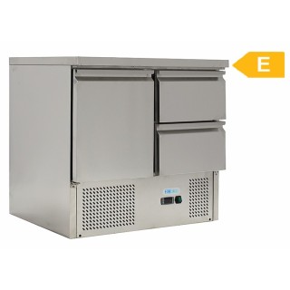 FRIGO SALADETTE, 1 PORTE ET 2 TIROIRS FMET1000T FORCOLD