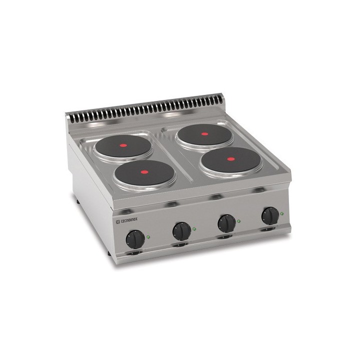 TOP 4 ELECTRISCHE PLATEN EE4S70 TECNOINOX