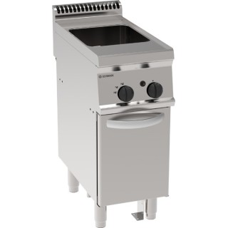 CUISEUR A PATES GAZ 1 x 23 L SUR ARMOIRE FERMEE EGC470 TECNOINOX