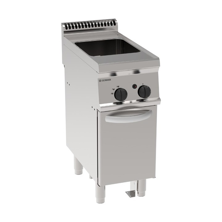 CUISEUR A PATES GAZ 1 x 23 L SUR ARMOIRE FERMEE EGC470 TECNOINOX