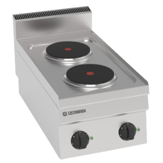 TOP 2 PLAQUES ELECTRIQUES EE2S65 TECNOINOX