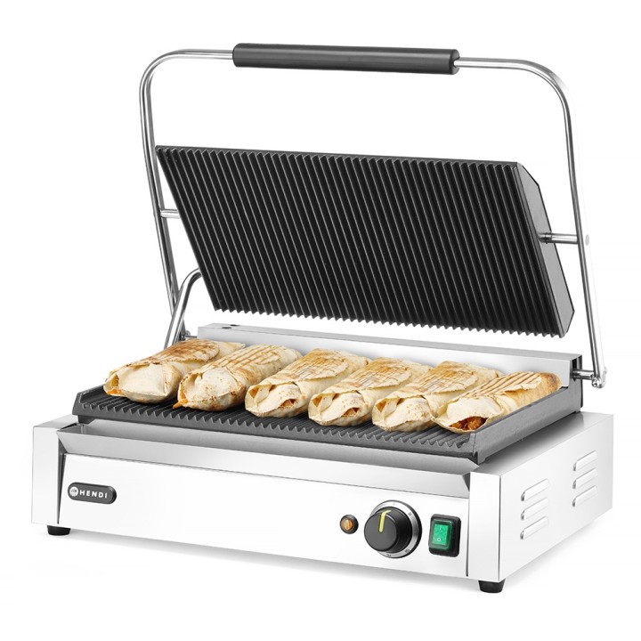 PROFESSIONELE "PANINI" CONTACT GRILL, XL REPM1025 HENDI