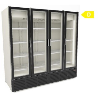 FRIGO VITRINE A BOISSONS, 4 PORTES BATTANTES, 1630 L FTG163BAT ETERNA