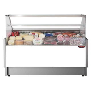 COMPTOIR VITRINE REFRIGERE SEMI-VENTILE (P 780 MM), VITRES DROITES, L 2960 MM FIGO7830VD TECNODOM