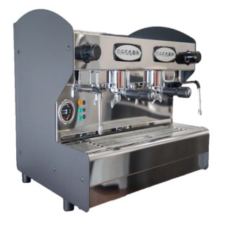 PROFESSIONEEL KOFFIEMACHINE, 2 COMPACTE KOPPEN, AUTOMATISCH