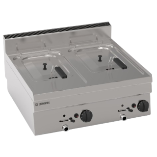 TOP FRITEUSE GAZ 2 x 8 L