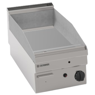 TOP FRY-TOP GAZ, LISSE CHROME