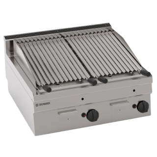 TOP GRILLADE PIERRE DE LAVE DOUBLE GAZ