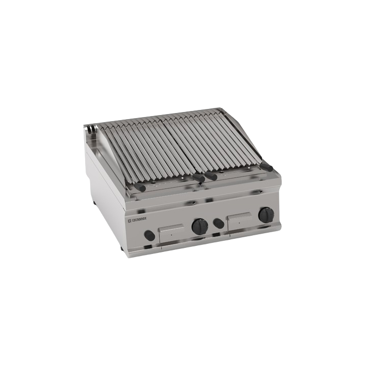 TOP GRILLADE PIERRE DE LAVE DOUBLE GAZ