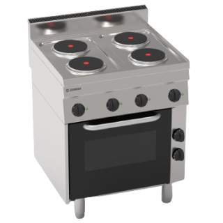 FOURNEAUX PLAQUES ELECTRIQUES SUR FOUR ELECTRIQUE VENTILE