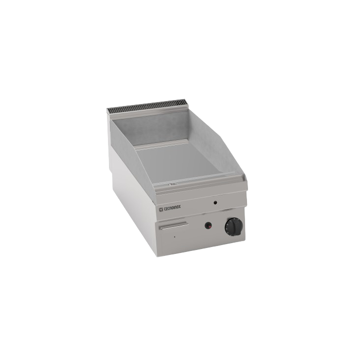 TOP FRY-TOP ELECTRIQUE, LISSE CHROME