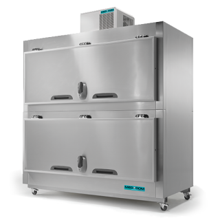 CELLULE MORTUAIRE REFRIGEREE (2 CORPS) - OUVERTURE LATERALE