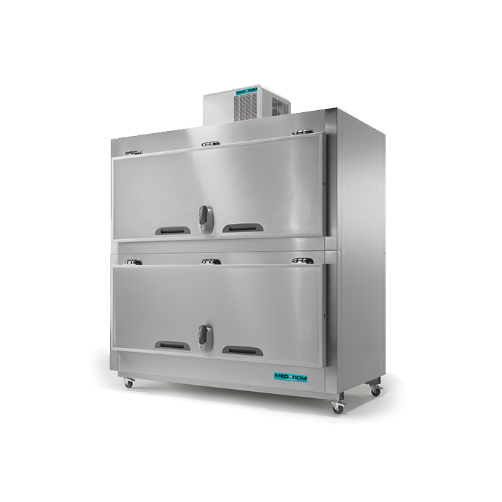 CELLULE MORTUAIRE REFRIGEREE (2 CORPS) - OUVERTURE LATERALE