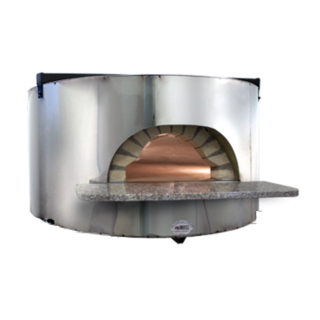 HOUTSTOOKTE PIZZA OVEN - MAX 5 PIZZA'S Ø 300 MM - GEMONTEERD